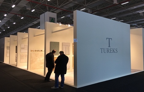 Tureks Stone koleksiyonlarını MARBLE 2016 Fuarı'nda sergiledi!