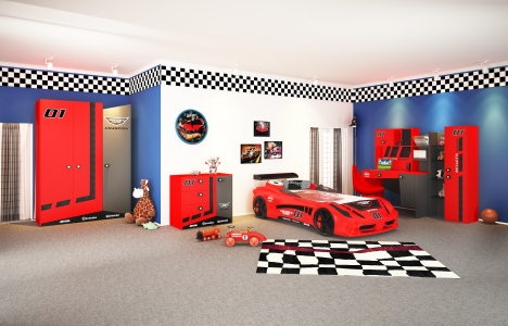 İder Mobilya erkek çocukları için yeni mobilya tasarladı!