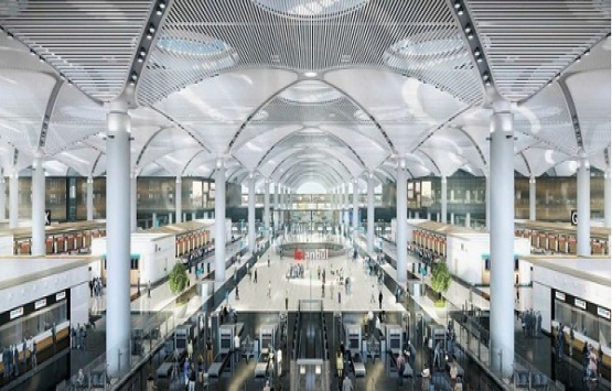 3. havalimanı tarihi sefer öncesi havadan görüntülendi!