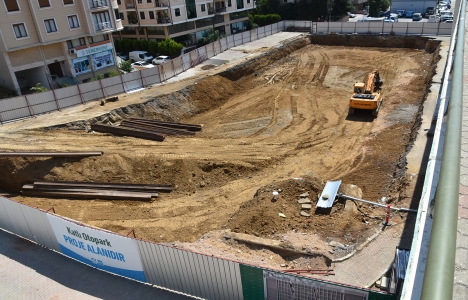 Pendik'te katlı otopark inşaatı başladı!