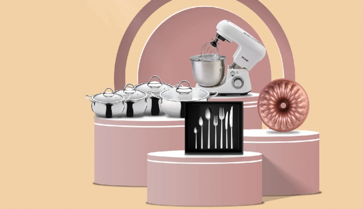 Emsan'da Anneler Günü'ne özel yüzde 50'ye varan indirim! Tencere seti bin 260, Kek kalıbı 159, Yemek takımı bin 79 TL