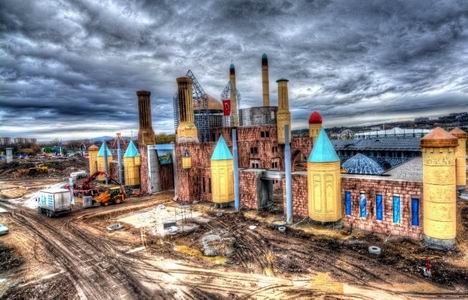 Ankapark ın devasa giriş kapısı yükseliyor!