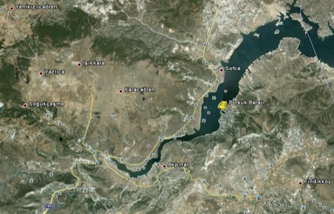 Kütahya Porsuk Barajı kıyı kenar çizgisi çalışması başladı!