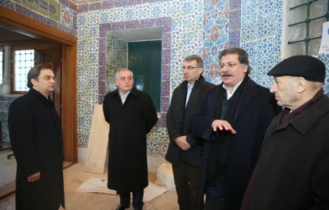 Remzi Aydın restorasyon çalışmalarını inceledi!