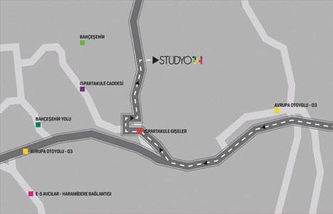 Stüdyo 24 örnek daire!