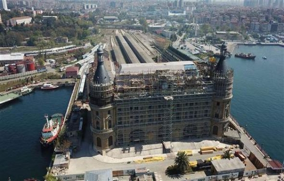 Haydarpaşa Garı nda restorasyon tüm hızıyla sürüyor!