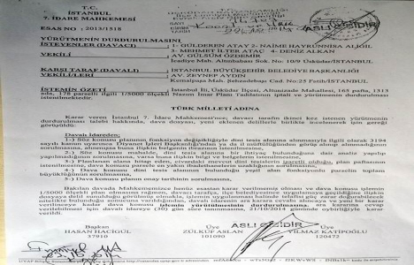 Üsküdar Belediyesi: O kararın Validebağ Korusu ile alakası yok!