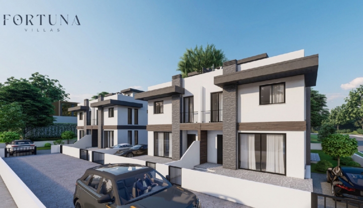 Fortuna Villas Kıbrıs’ta 250 bin sterlinden başlayan fiyatlar ve yüzde 40 peşinatla!