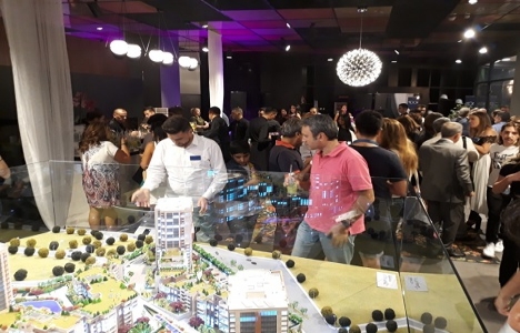 Koordinat Çayyolu’nda örnek daireler tanıtıldı!