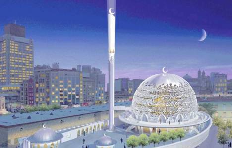 Taksim meydanına yapılacak olan caminin son hali belirlendi!