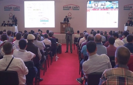 Emlak Çadırı rekor kırdı! 6 saatte 240 bağımsız bölüm satıldı!