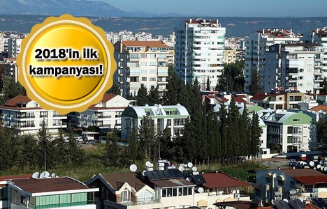 Konutta 84 ay 0 faiz kampanyası!