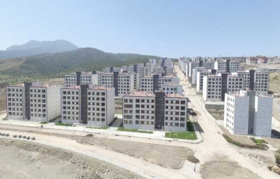 TOKİ Akgedik 2. etapta örnek daireler hazırlanıyor!