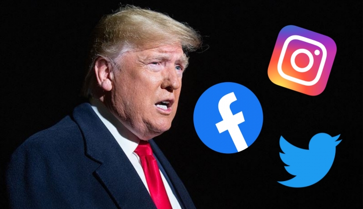 Donald Trump'ın Facebook ve Instagram hesaplarını geri yüklendi! 