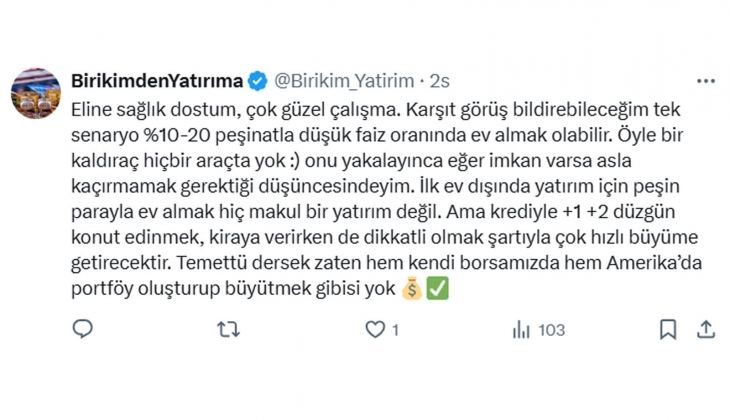 108 bin TL lik kira gelirinden 14 bin TL vergi kesiliyor: Gayrimenkul yatırımı mı, temettü yatırımı mı daha kazançlı?