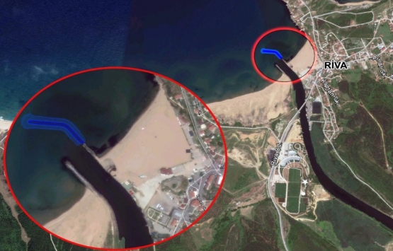 Riva Deresi Kıyı Koruma Yapısı imar planı askıya çıktı!