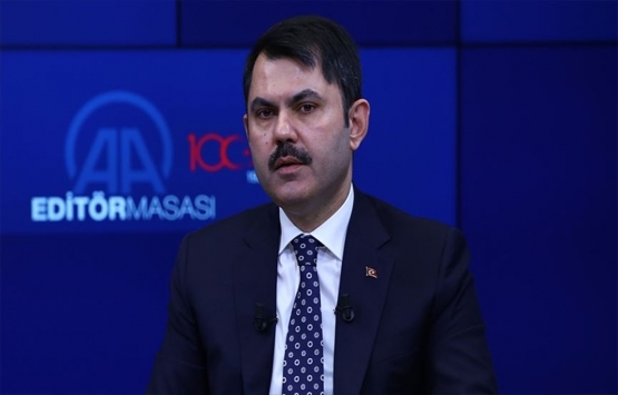 Murat Kurum bugün AA Editör Masası'na konuk olacak!