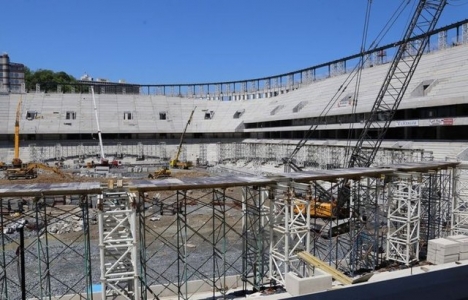 İşte Vodafone Arena nın inşaat aşamaları!