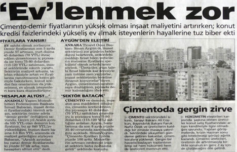 2006 yılında ev sahibi olmak zorlaşıyor!