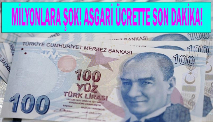 Asgari ücrette flaş gelişme! Bakan Bilgin zam sinyalini verdi! Asgari ücret 6.700 TL mi oluyor?
