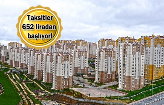 TOKİ 50 bin konut kampanyasına 160 bin başvuru geldi!