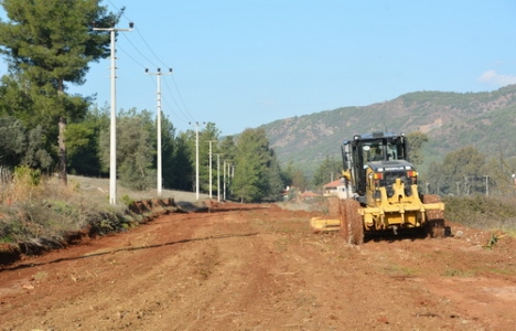 Seydikemer Gerişburnu'nda imar yolları açılıyor!