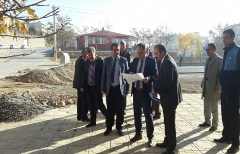 Göksun Terminali'nde asfalt çalışmaları başladı!