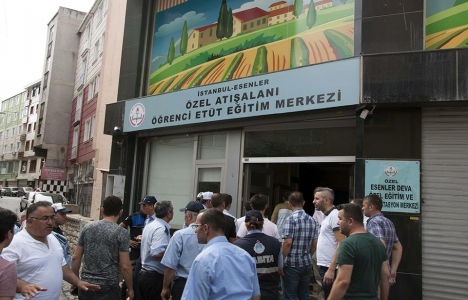 Esenler'de 5 eğitim kurumu kapatıldı!