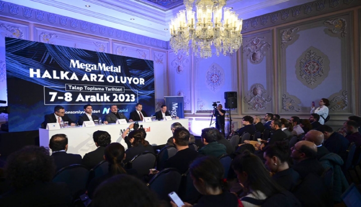 Mega Metal halka arz oluyor! Mega Metal in halka arzında talep toplama tarihi 7 Aralık...