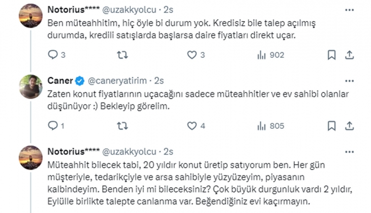 Faizler düşünce konut fiyatları fırlamaz: 2021 Eylül ün bile gerisine düşer!