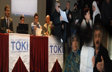 Karapınar TOKİ kurasına engelliler itiraz etti!