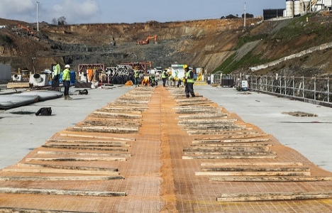 3.köprü ve Kuzey Marmara Otoyolu inşaatından son fotoğraflar!