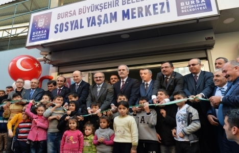 Bursa Yıldırım'da Sosyal Yaşam Merkezi açıldı!