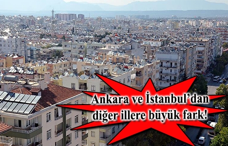 Türkiye'de 10 ayda 1 milyon 40 bin konut satıldı!