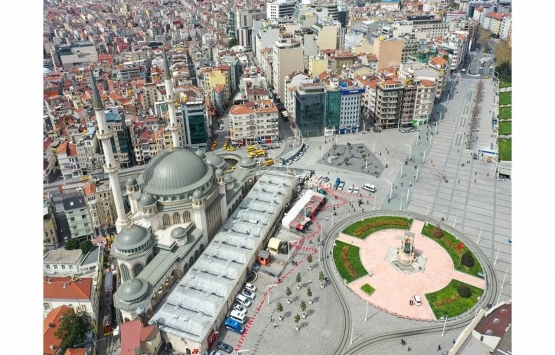 Taksim Cami ramazanın son cuması ibadete açılıyor!