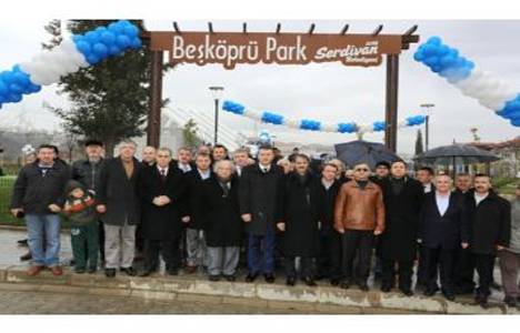 Serdivan Beşköprü Park hizmete girdi!