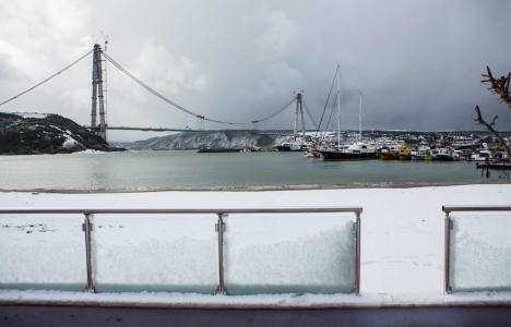 Yavuz Sultan Selim Köprüsü nde son tabliyeler yerleştirildi!
