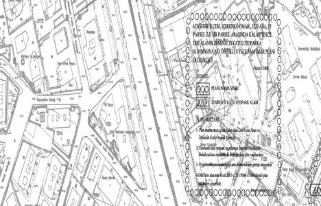 Ataşehir İçerenköy yeraltı otoparkı imar planı