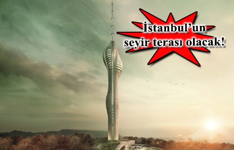 Küçük Çamlıca Tv ve Radyo Kulesi'nin temeli atıldı!