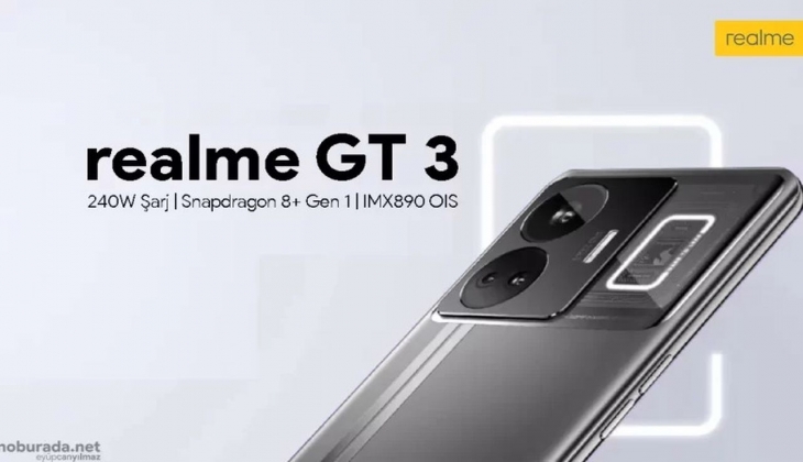 Satın alabileceğiniz en hızlı şarj olan akıllı cep telefonu: Realme GT 3! 28 Şubat 2023 fiyat listesi...