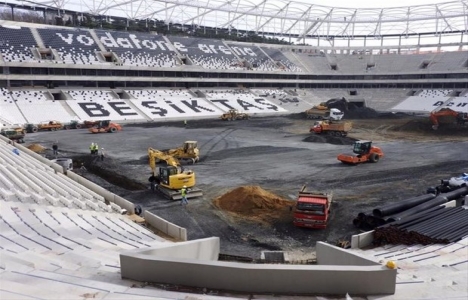 80 karede Vodafone Arena nın inşaat süreci!