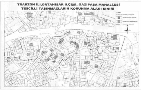 Trabzon Ortahisar sit alanı sınırları yeniden belirlendi!