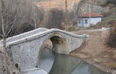Tarihi Kanberli Köprüsü'nde restorasyon tamamlandı!