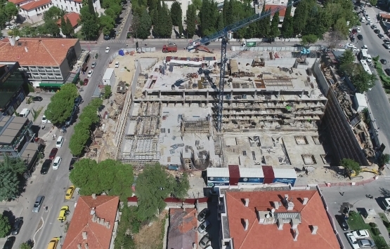 Muğla Türkan Saylan Çağdaş Yaşam Merkezi inşaatında son durum!