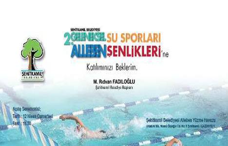 Şehitkamil'de 2. Geleneksel Alleben Su Sporları Şenlikleri başlıyor!