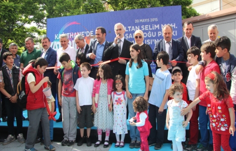 Kağıthane Yaşar Doğu Parkı hizmete açıldı!