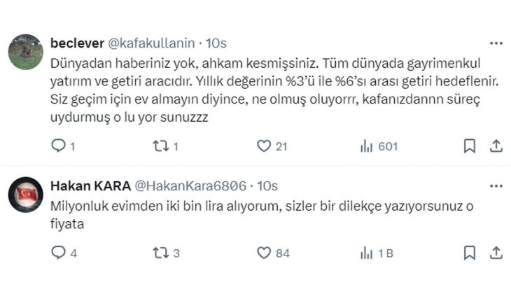 Avukattan ev sahiplerini çıldırtan çıkış: Bizim gibilere denk gelse kan çıkar o tehditlerden!
