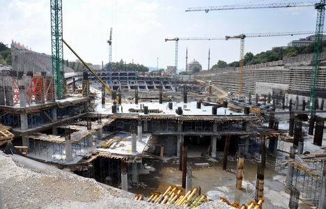 Vodafone Arena inşaatı son durum fotoğrafları!