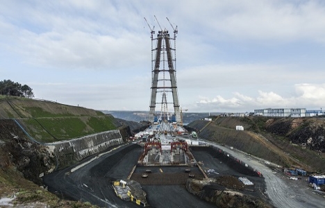 3.köprü ve Kuzey Marmara Otoyolu inşaatından son fotoğraflar!