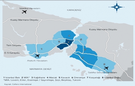 İstanbul da ofis kiraları artıyor!